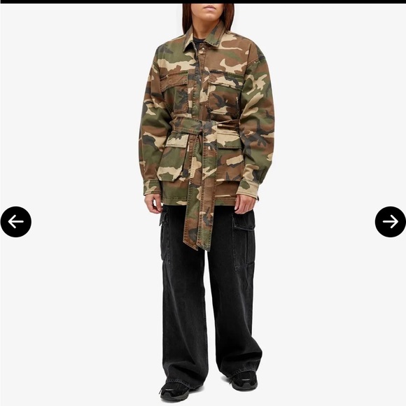 Good American Camouflage Jacket Excellent Condition - Picture 4 of 14